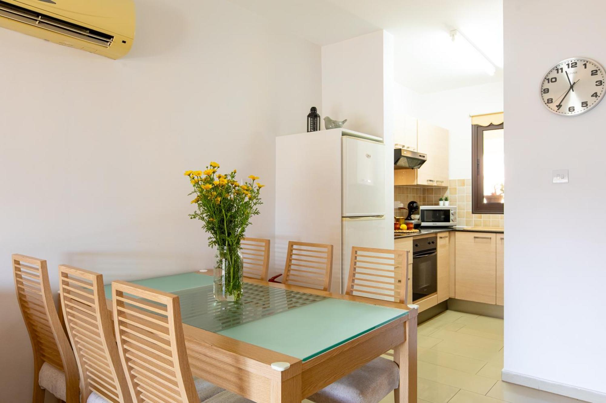 Tranquil Kyklades Bc6, Walk To Beach Paralimni Ngoại thất bức ảnh