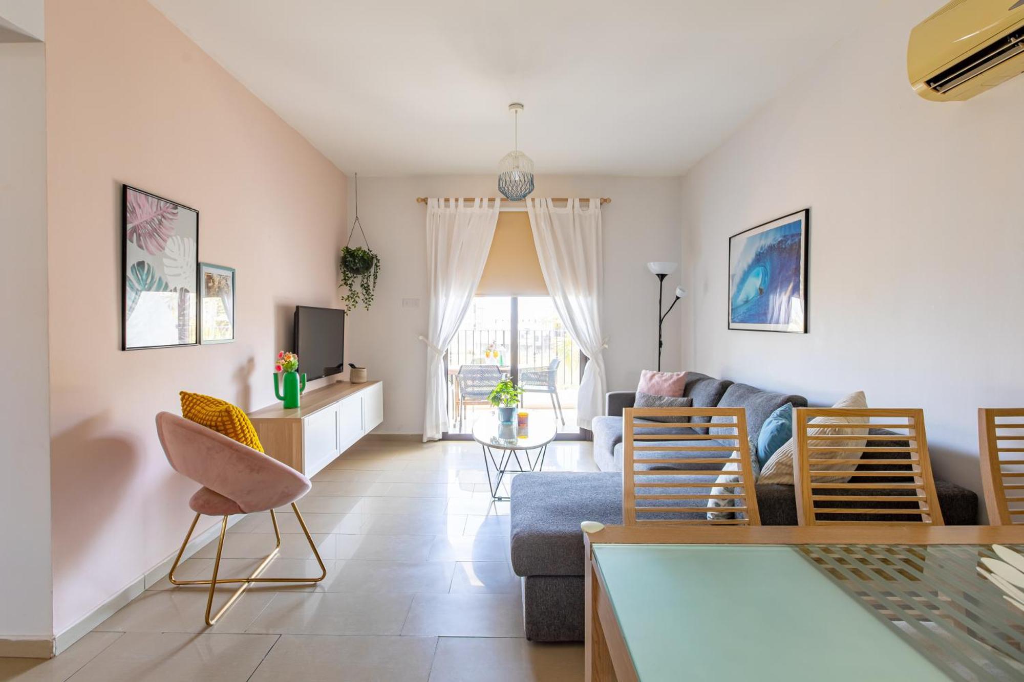 Tranquil Kyklades Bc6, Walk To Beach Paralimni Ngoại thất bức ảnh